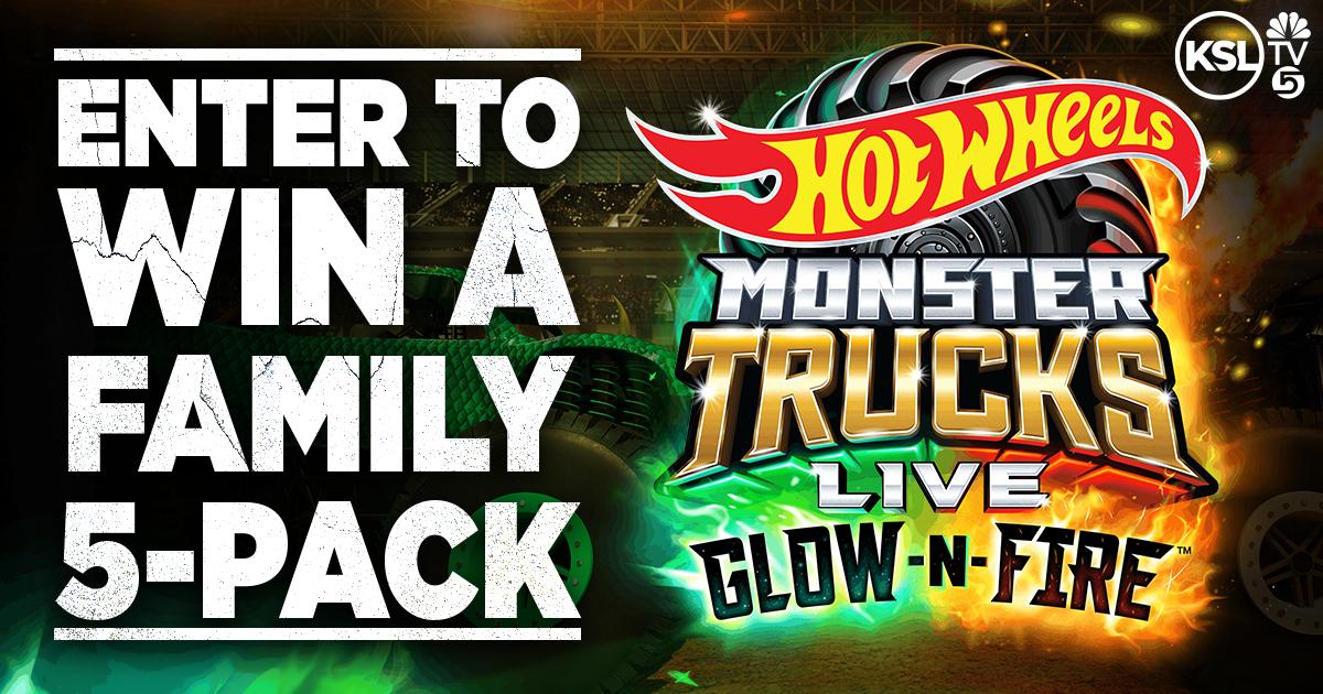 Hot Wheels Monster Trucks LIVE Family 5-Pack