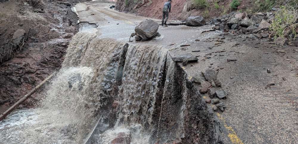 Initial work to repair scenic Beaver Canyon highway begins; timeline to reopen unknown