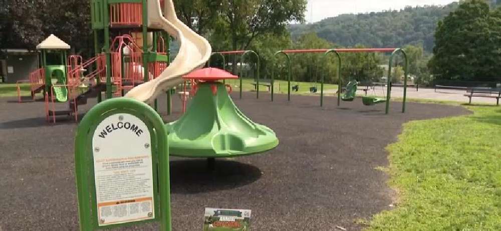 Mom raises questions after young daughters charged with criminal mischief over broken swing