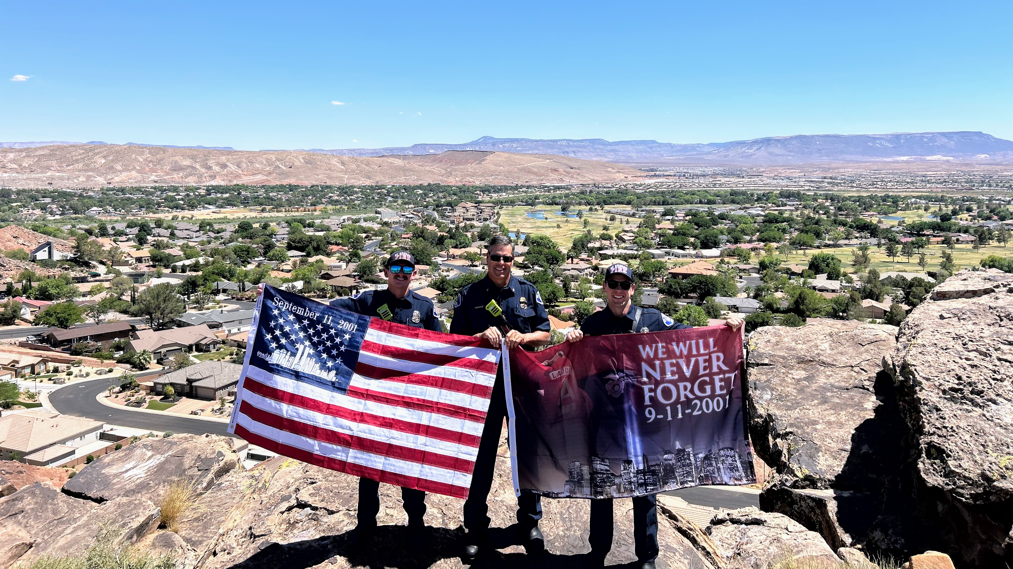 The St. George Fire Department, with the city of St. George, will hold a stair-climb challenge at The Stairs at Tech Ridge on 9/11 to commemorate 25 years since the attacks.