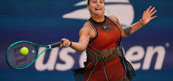 No. 1 Aryna Sabalenka shrugs off her recent struggles as she seeks a third straight US Open title