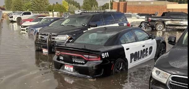 Fast-moving storm causes massive downpour and flooding in Rexburg