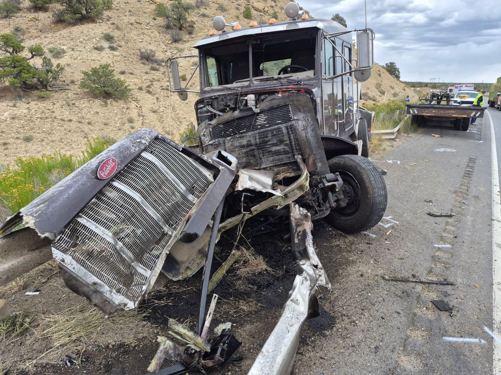 3 killed in Duchesne County after head-on collision with semi