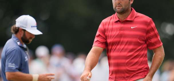 Scottie Scheffler not crazy about an East Lake course that creates congestion on leaderboard