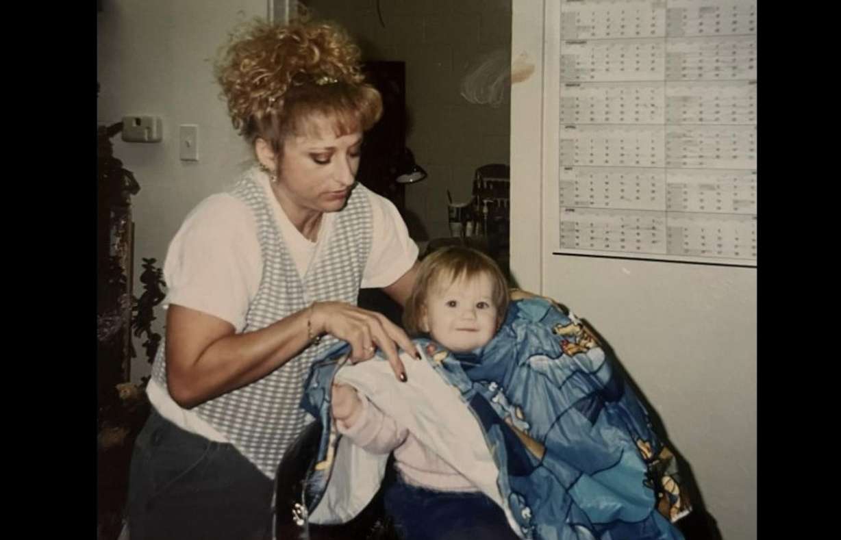Natalie Houver gets ready to give Aleea Melton her first haircut more than two decades ago. Twenty-six years later, Houver has been Melton’s hairstylist ever since. Melton is among the many longtime clients who will miss Houver now that she is retiring.