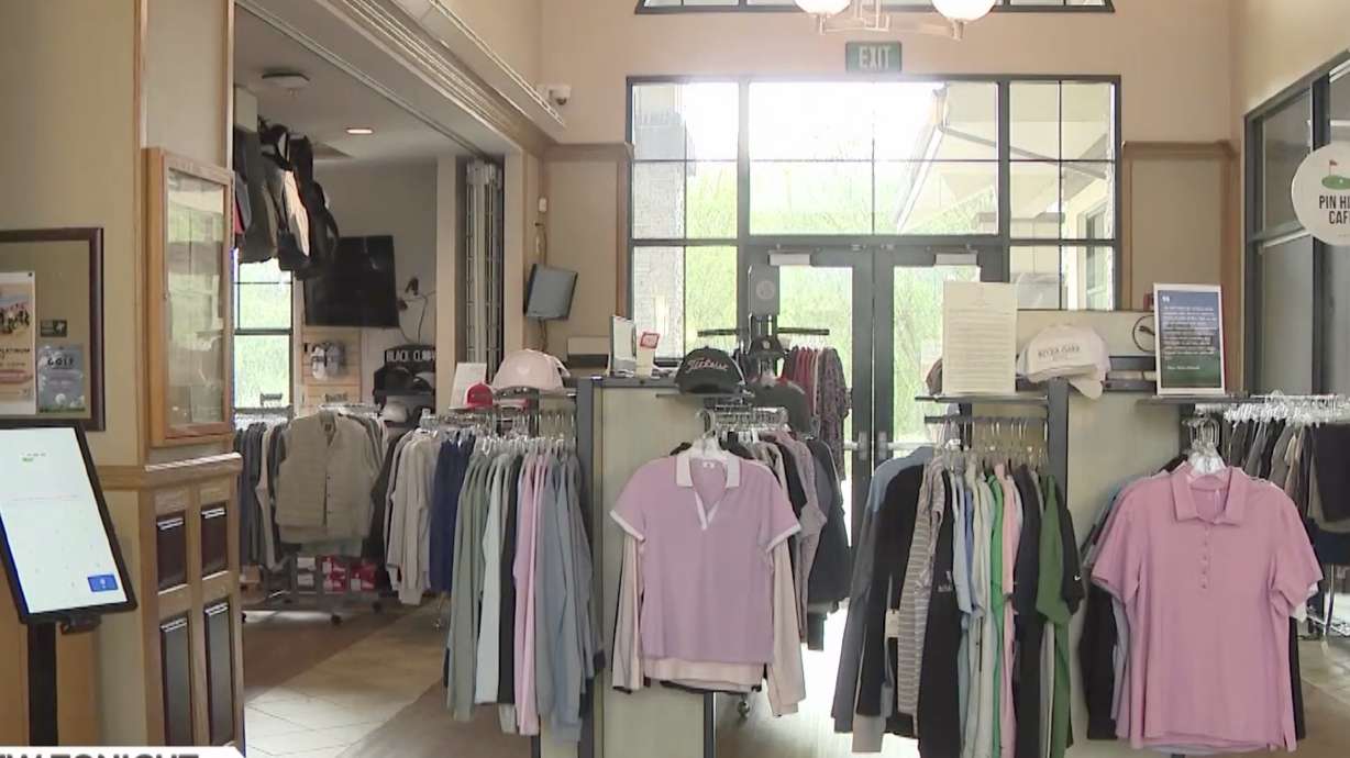 Sandy is pulling approximately $20,000 worth of Callaway merchandise from the pro shop at its city-owned River Oaks Golf Course after a controversial golf advertisement sparked backlash.