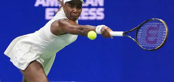 Venus Williams bows out of her 26th US Open with a 1st-round loss to Sofia Kenin