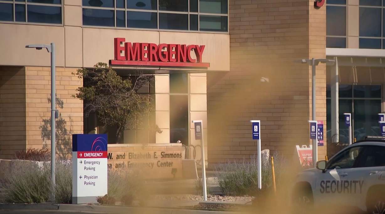 Rasmussen was taken to a hospital emergency room after she was hit by a car and knocked to the ground in January.