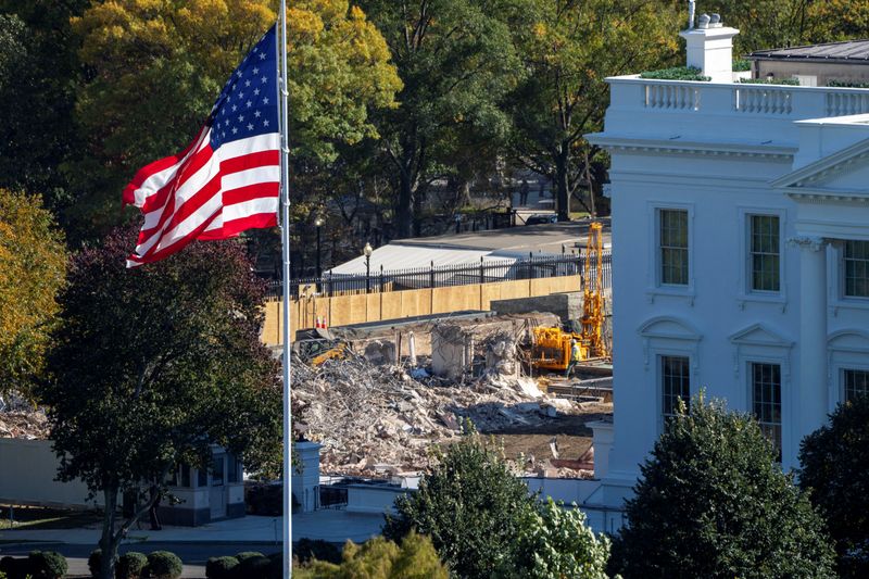 Supreme Court lets Trump's White House ballroom construction continue for now