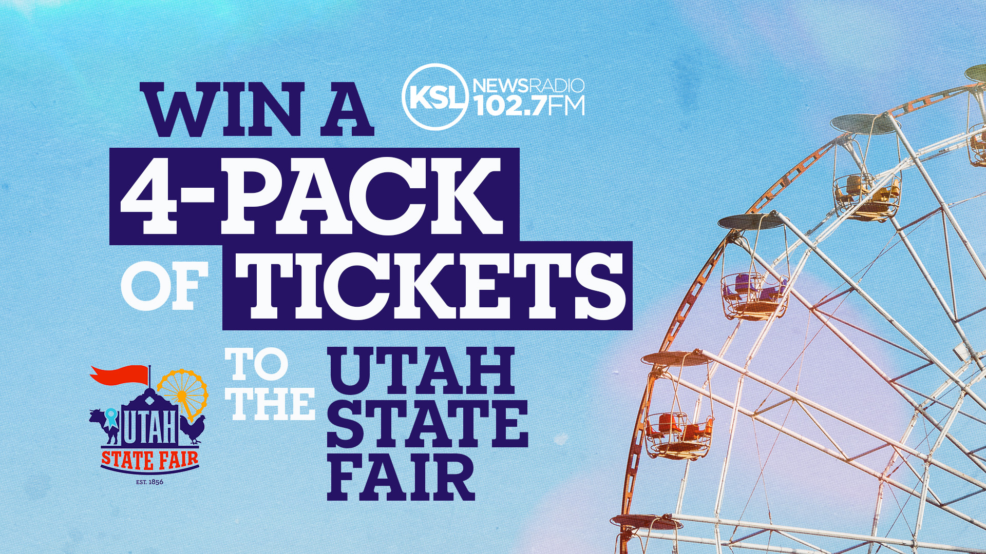 Win a 4-pack of tickets to the State Fair! 