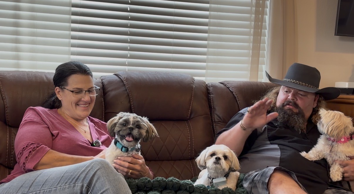 'We thought he was dead': 5-month-old shih tzu wanders home after a week in the desert