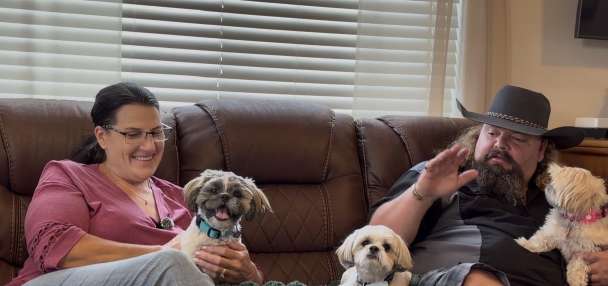 'We thought he was dead': 5-month-old shih tzu wanders home after a week in the desert