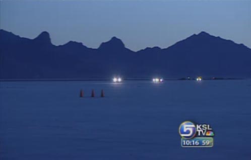 Salt Lake Man Attempting Speed Record on Salt Flats