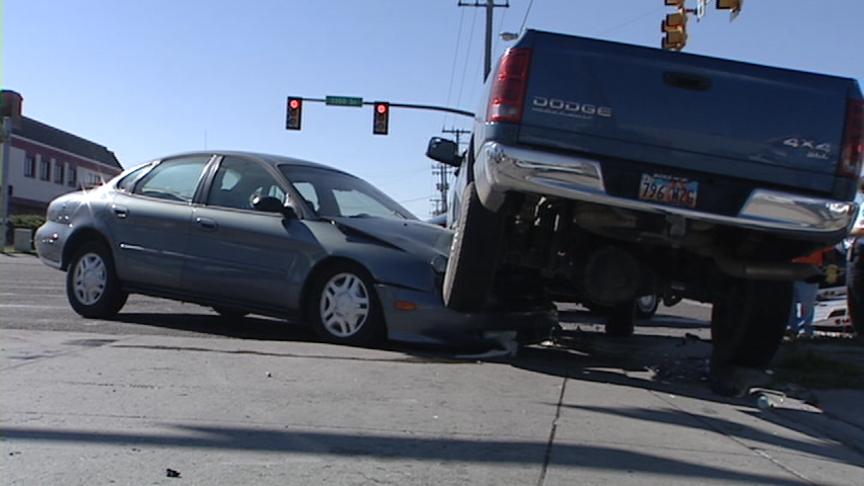 Auto Accident Sends Two to the Hospital