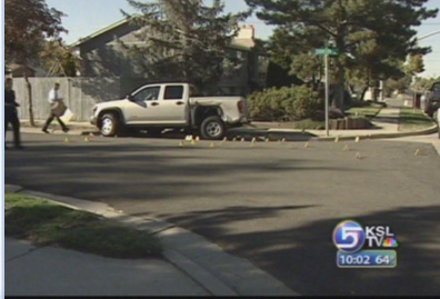 Suspect Rams Police Car in Attempt to Get Away