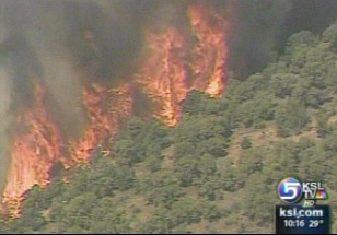 Top stories of 2007, #4: Utah wildfires