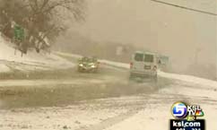 Storm dumps snow in canyons