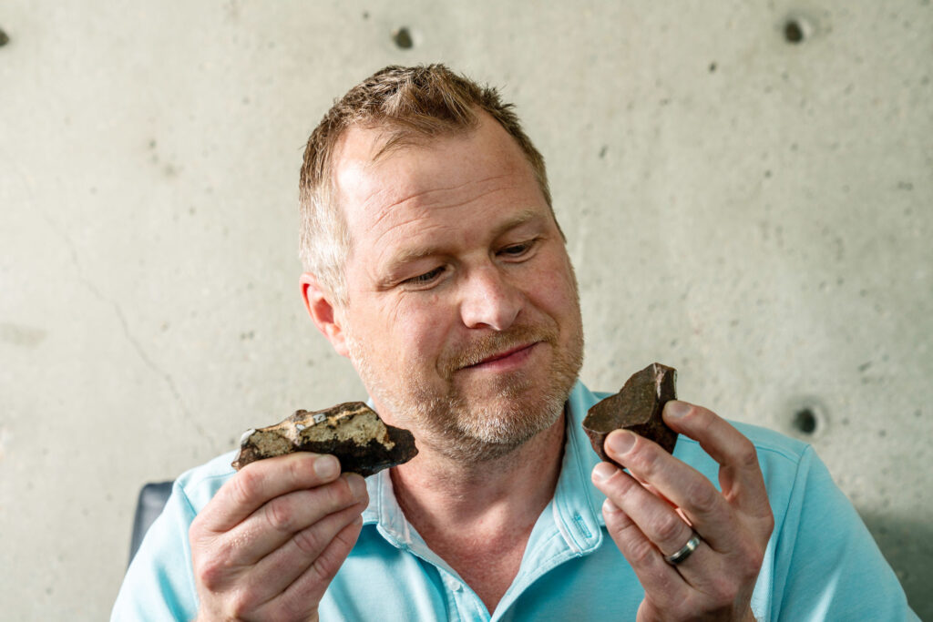 Meteorite from 'once-in-a-lifetime' Great Salt Lake crash on display at University of Utah