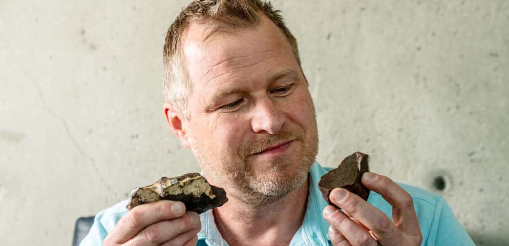 Meteorite from 'once-in-a-lifetime' Great Salt Lake crash on display at University of Utah