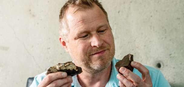 Meteorite from 'once-in-a-lifetime' Great Salt Lake crash on display at University of Utah