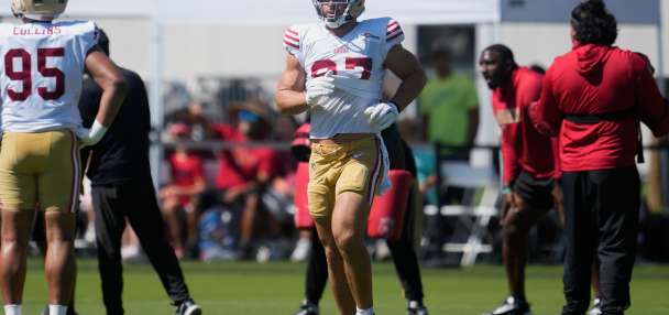 The 49ers begin final stretch of practice before the opener with Nick Bosa still sidelined