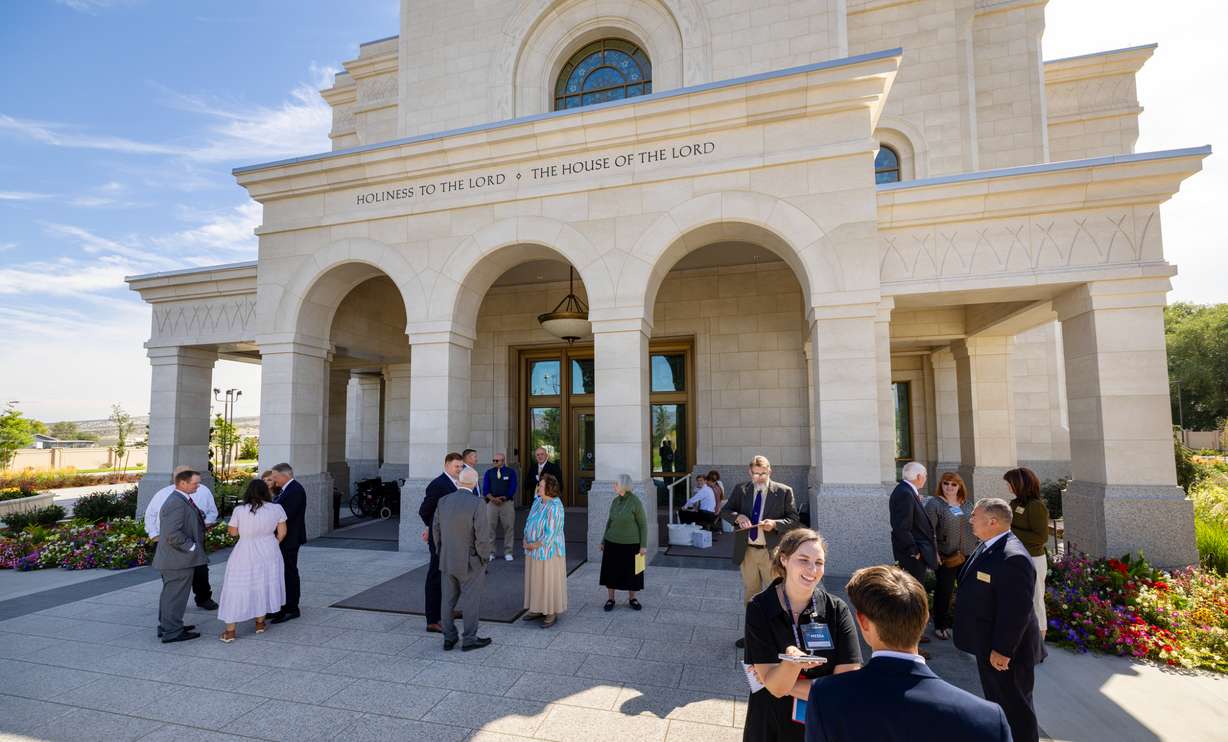 The Ephraim Utah Temple's public open house runs from Wednesday to Sept. 19 following a media day on Monday.