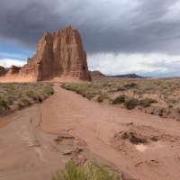Flash flooding strands family in Capitol Reef