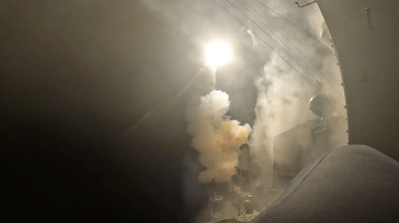 US pounds Iran; Tehran strikes back at bases in biggest exchange since July