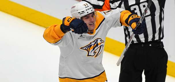 Devils acquire Luke Evangelista from the Predators for 2 high draft picks