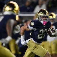 RB Aneyas Williams ready to make long-awaited 1st college start as No. 4 Notre Dame faces Wisconsin