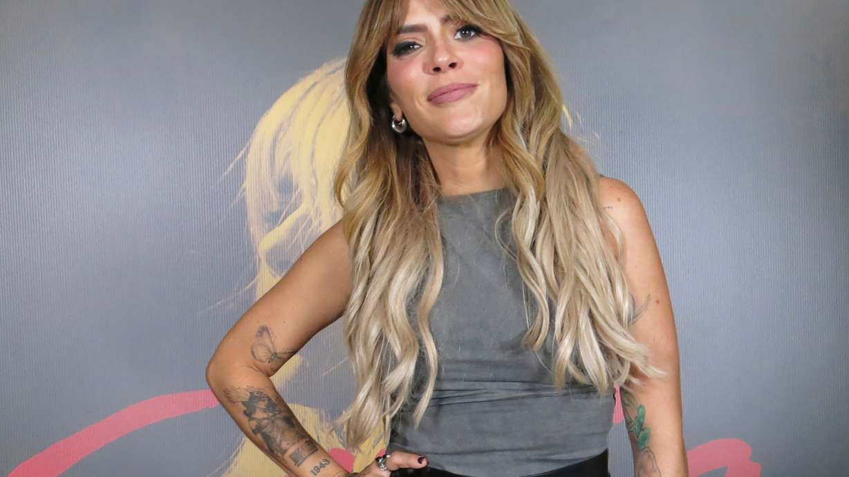 FILE - Puerto Rican singer Kany Garcia poses for a photo during an interview to promote her album titled Garcia, in Mexico, City, Tuesday, May 14, 2024.