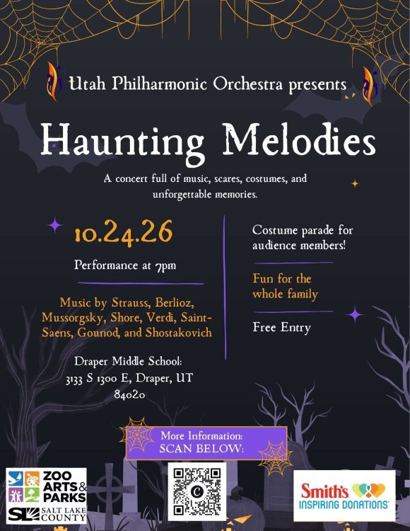 Utah Philharmonic Orchestra Presents: Haunting Melodies