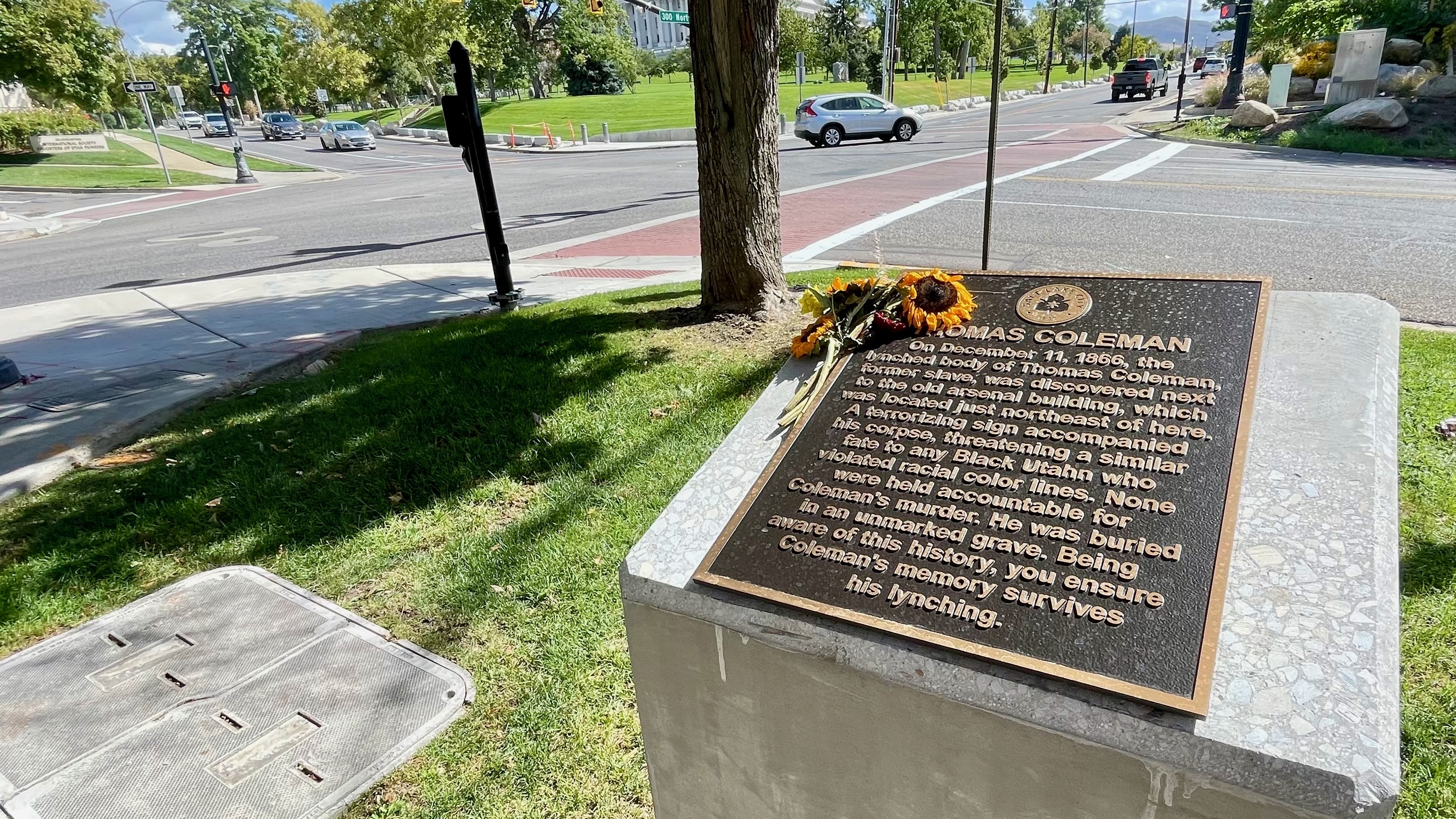 Salt Lake unveils markers noting 1866 lynching and a historic alternative gathering spot