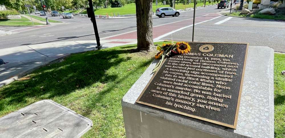 Salt Lake unveils markers noting 1866 lynching and a historic alternative gathering spot