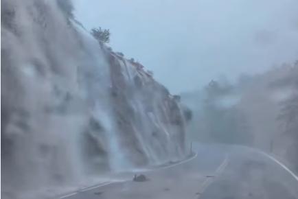 Have You Seen This? Waterfalls caused by flooding in Zion National Park