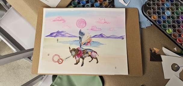 From struggle to recognition: How one mom's art made its way to Ogden's streets