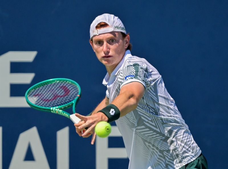 FILE PHOTO: Aug 5, 2026; Montreal, QC, Canada; Cameron Norrie (GBR) hits a forehand against Ignacio Buse (PER) during second round play at IGA Stadium.