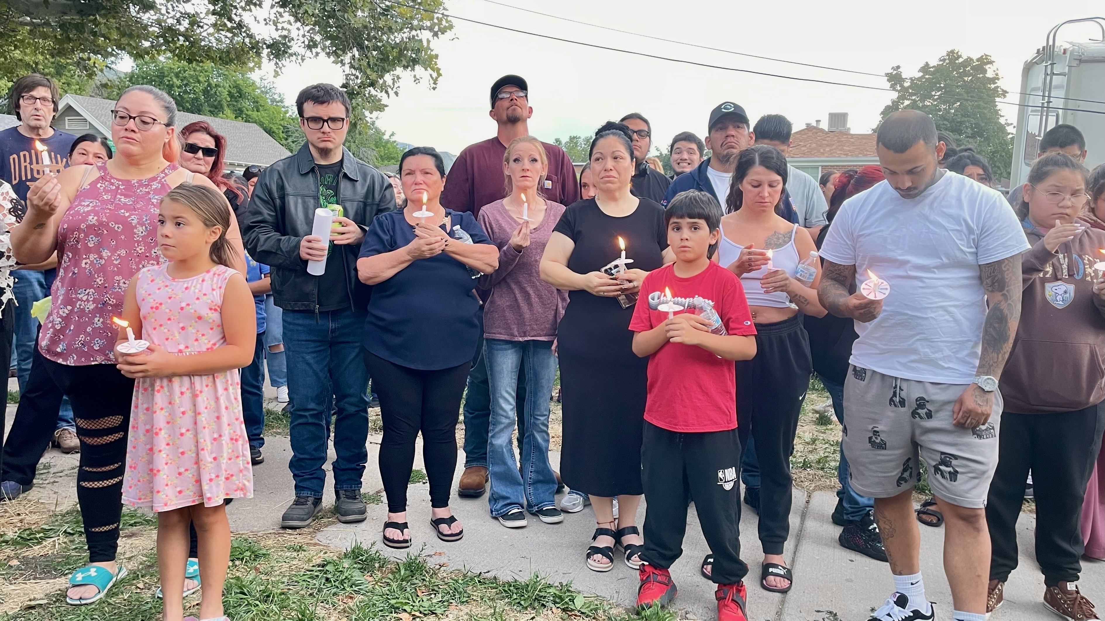 Friends and family gathered Wednesday, in Ogden to remember Jody Thackeray and his daughter Desiree, killed last week in a crash on I-215 in Salt Lake County.