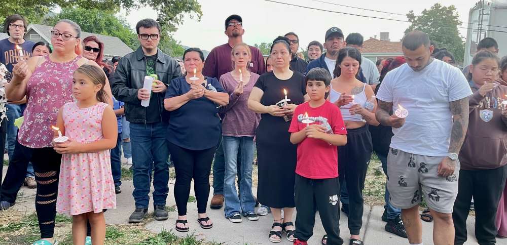 'We will tell their stories': Friends, family gather to remember father, daughter killed in crash