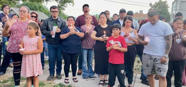 'We will tell their stories': Friends, family gather to remember father, daughter killed in crash