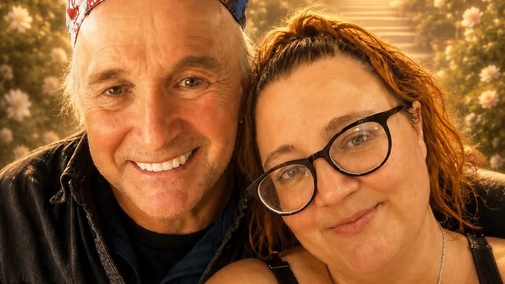 Friends and family gathered Wednesday, Sept. 2, 2026, in Ogden to remember Jody Thackeray, left, and his daughter Desiree, killed last week in a crash on I-215 in Salt Lake County. They are shown in an undated photo.