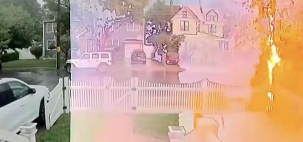 Have You Seen This? Harrowing video shows man surviving lightning strike