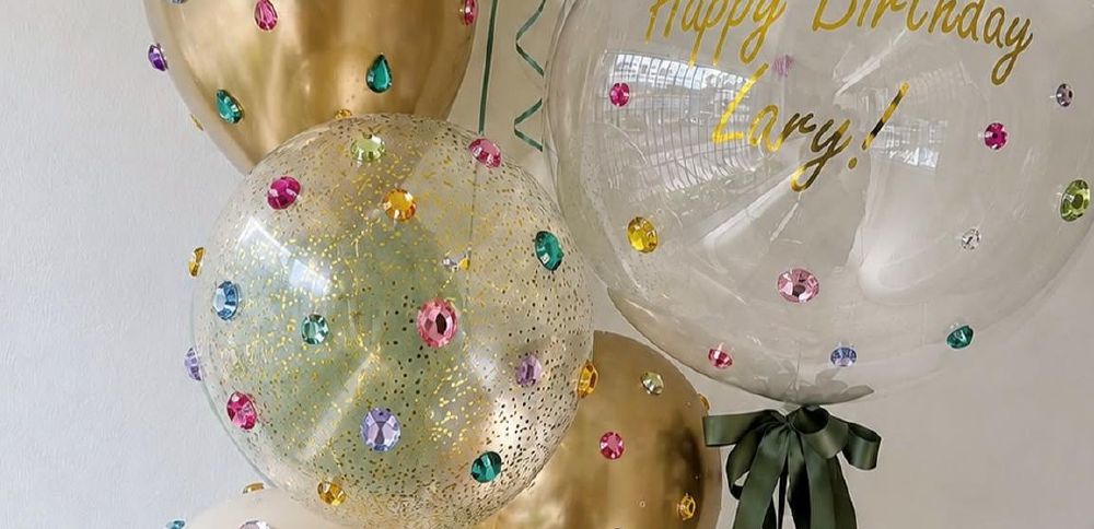The hottest party trend is also the easiest! Here's how to bedazzle balloons