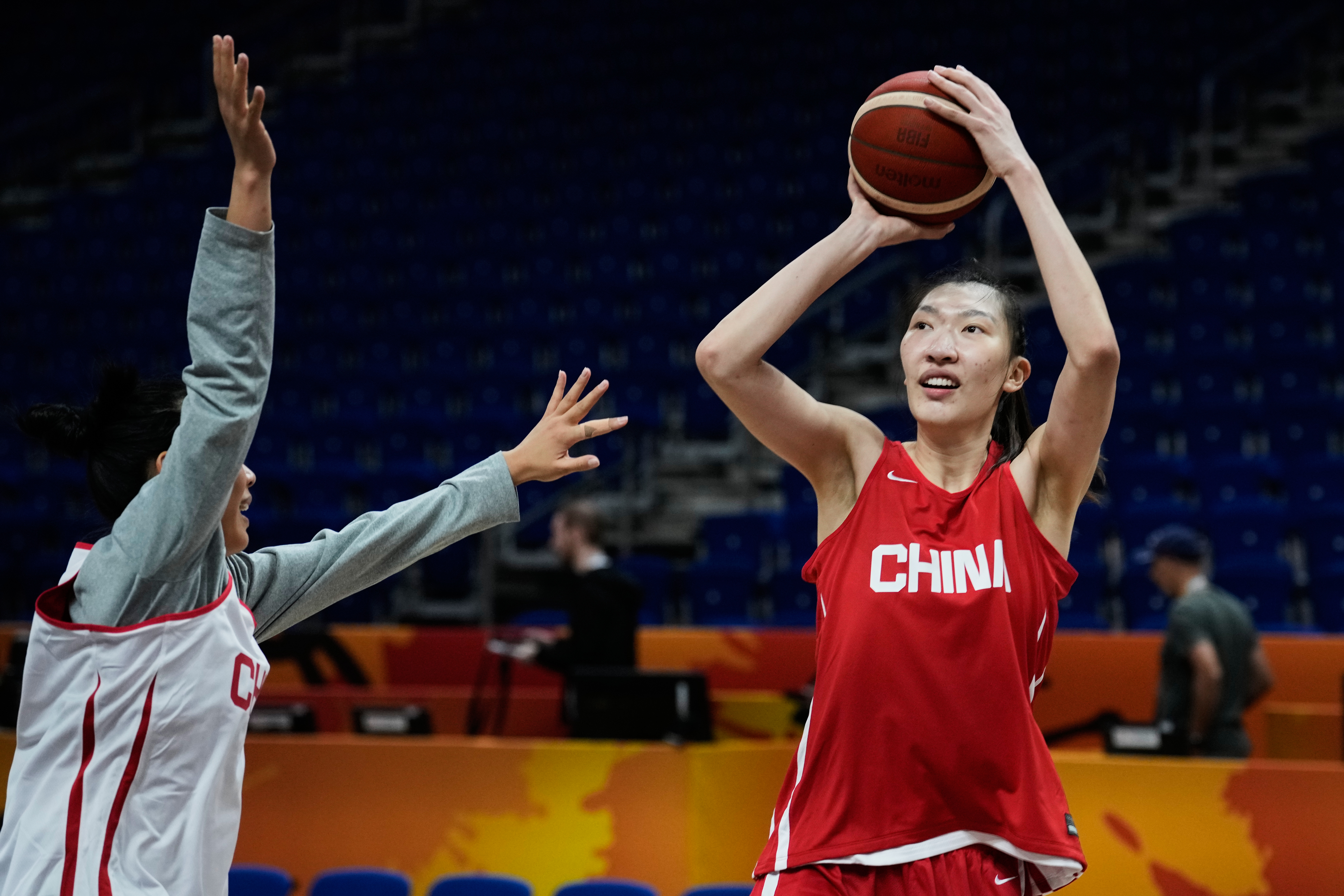 Duo standing 7-foot-3 and 6-10 will have teams looking up to China at women's FIBA World Cup