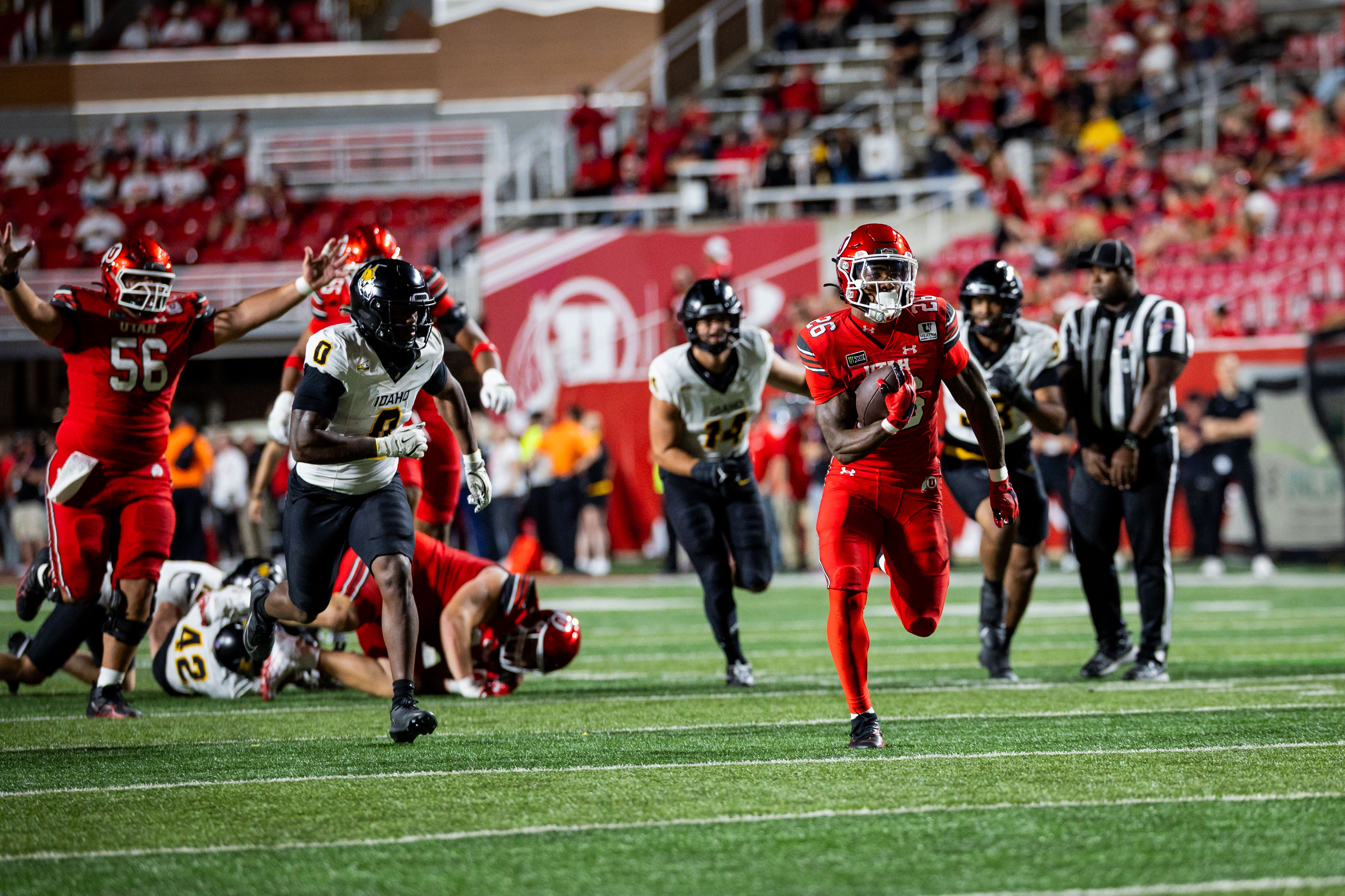 Utah football showcases versatility, depth in season-opening win over Idaho