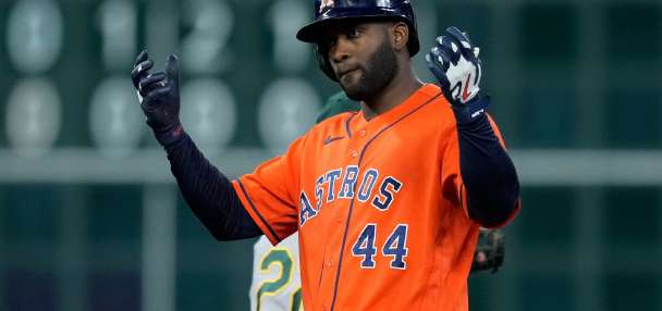 Yordan Alvarez is driving toward a Triple Crown, but he's happiest driving his family's RV