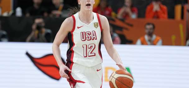Caitlin Clark helps US beat China and 7-foot-3 Zhang Ziyu 94-61 in women's World Cup opener