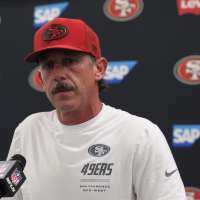San Francisco 49ers arrive in Melbourne for historic NFL game against the LA Rams
