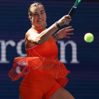 Aryna Sabalenka complains about the smell of marijuana during her US Open match