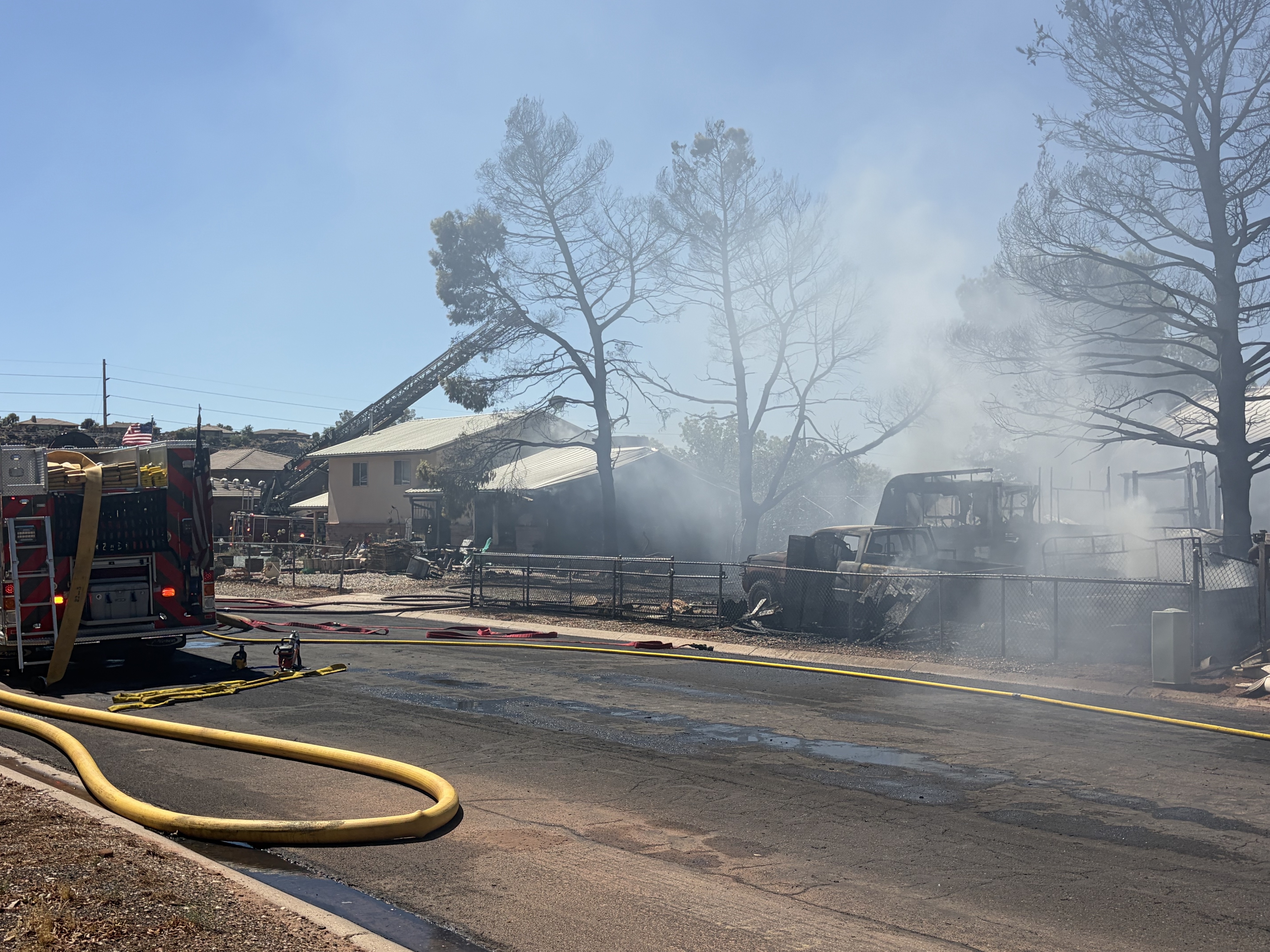 Fire in Washington County burns multiple homes